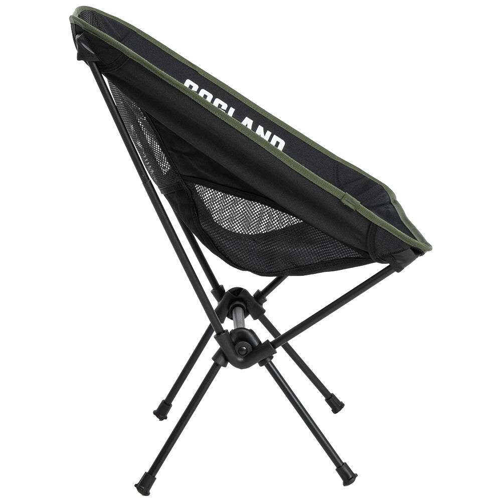 GOGLAND faltbarer Campingstuhl 2er-Pack schwarz/army grün