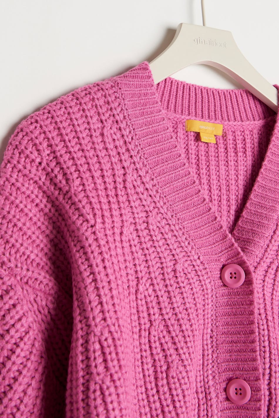S knit oversized cardigan