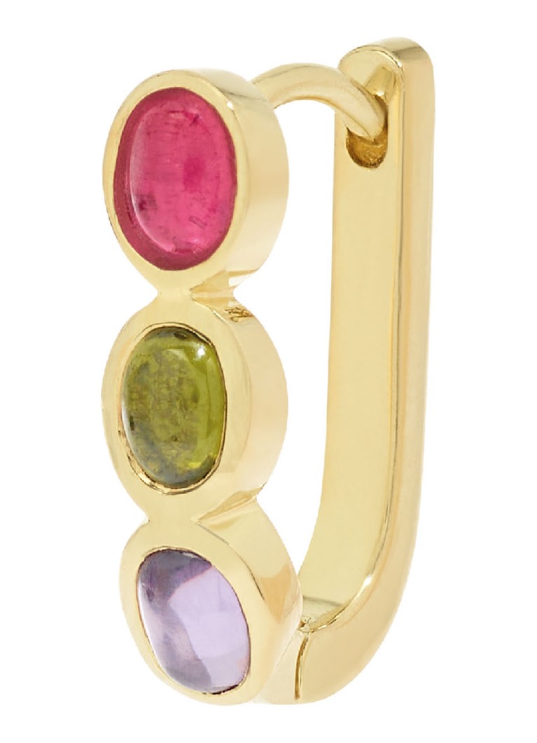 Anna + Nina Ziggy single earring gold plated