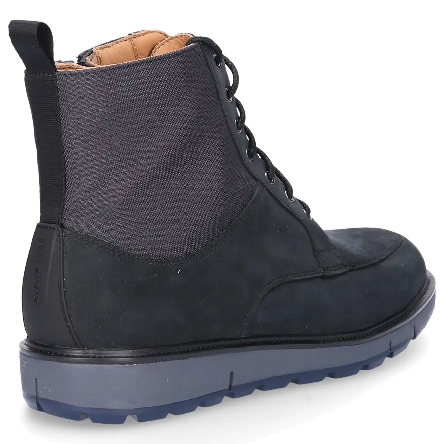 Swims - Schnürschuhe MOTION COUNTRY BOOT Veloursleder - schwarz
