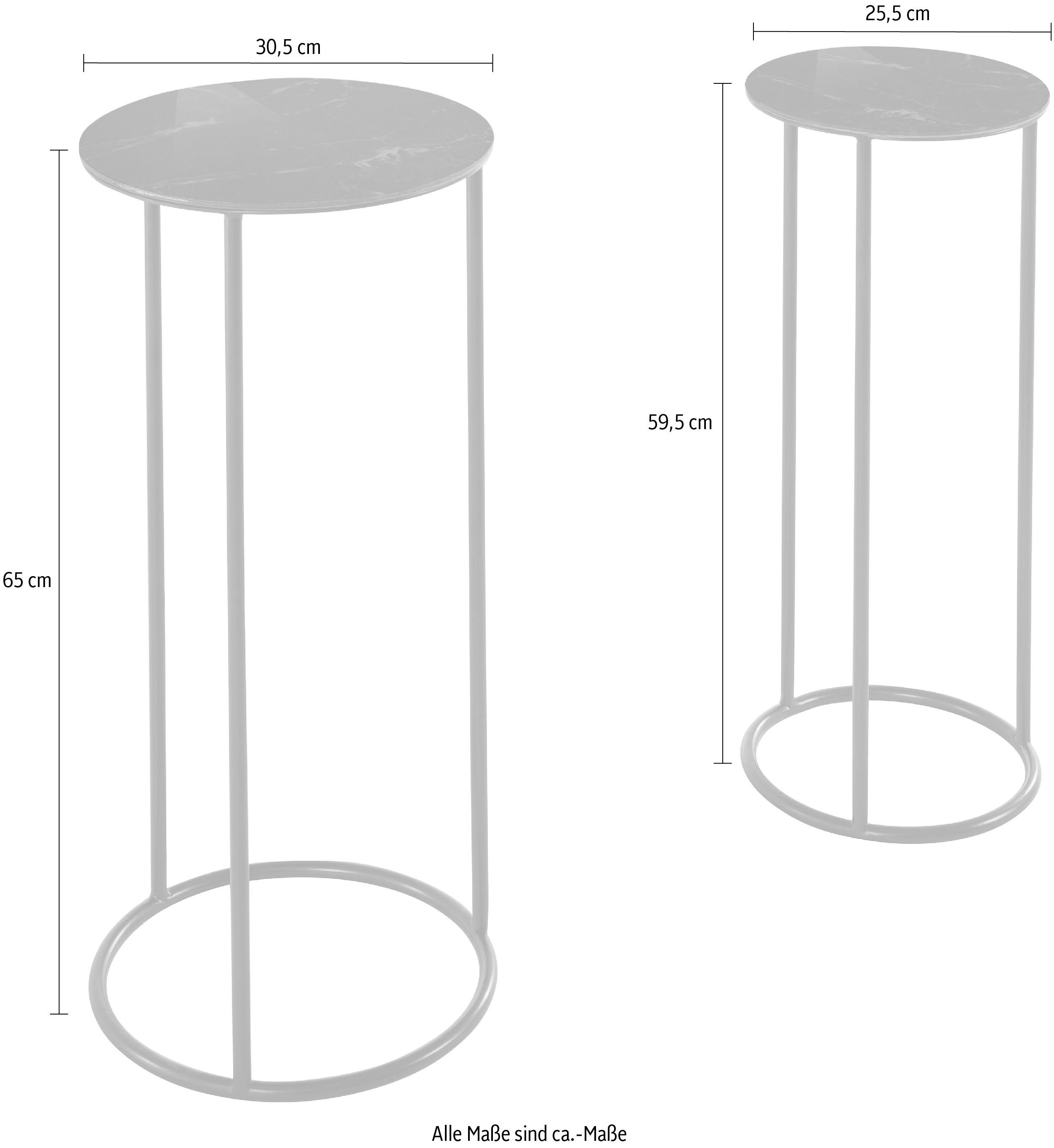 LeGer Home by Lena Gercke Blumentisch Kamilla (Set, 2-St)