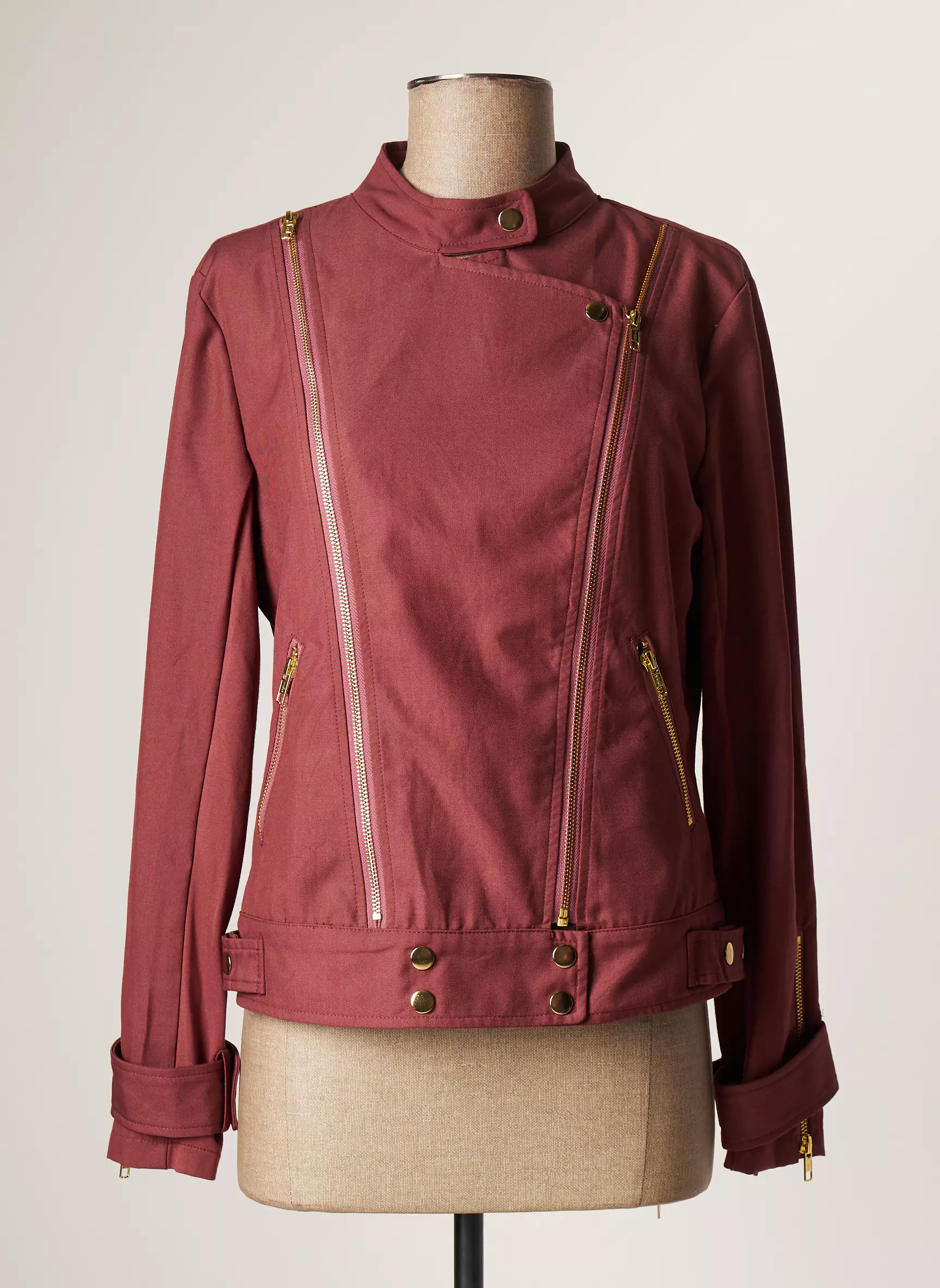 Nu Vestecasual Femme couleur rose