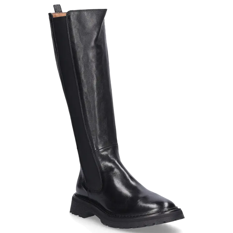 Elia Maurizi - Stiefel ALFA Kalbsleder - schwarz