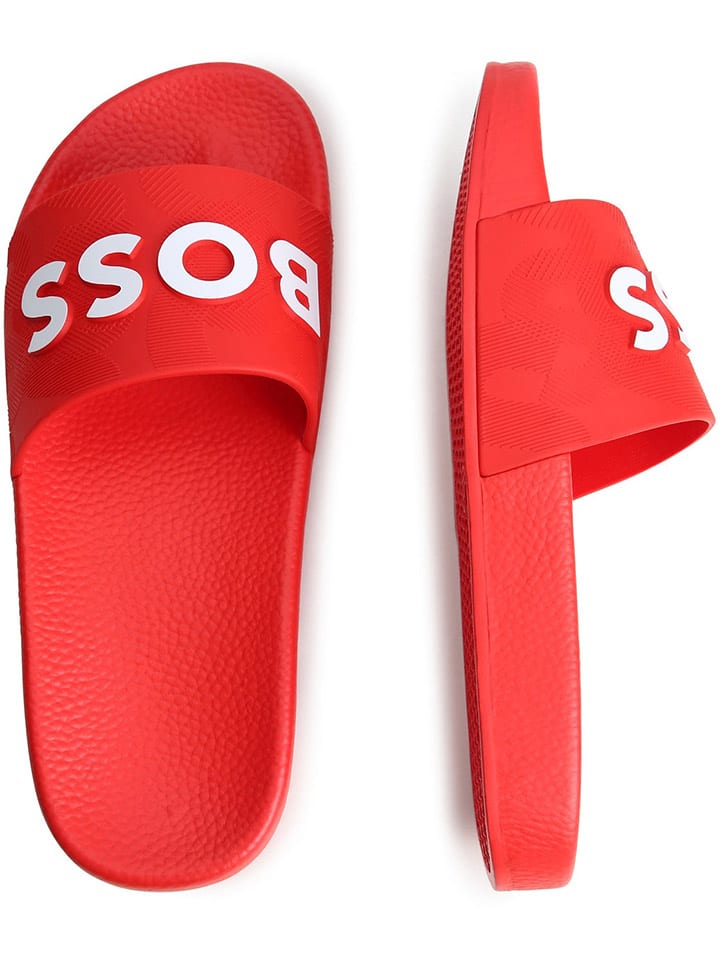 Hugo Boss Kids Badeschuhe in Rot günstig kaufen