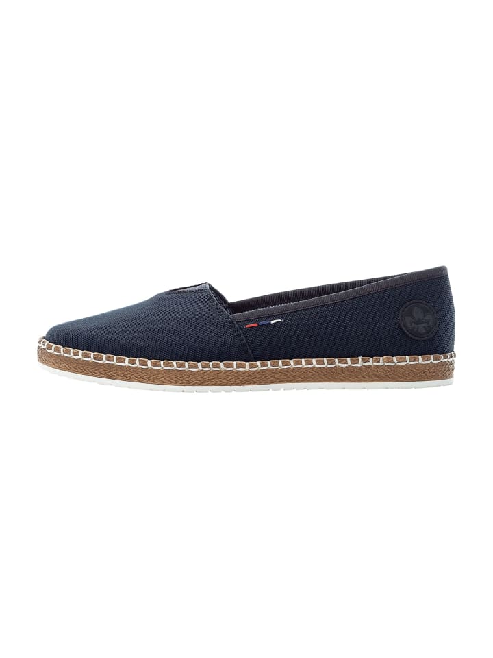 rieker Komfort Slipper in Blau günstig kaufen