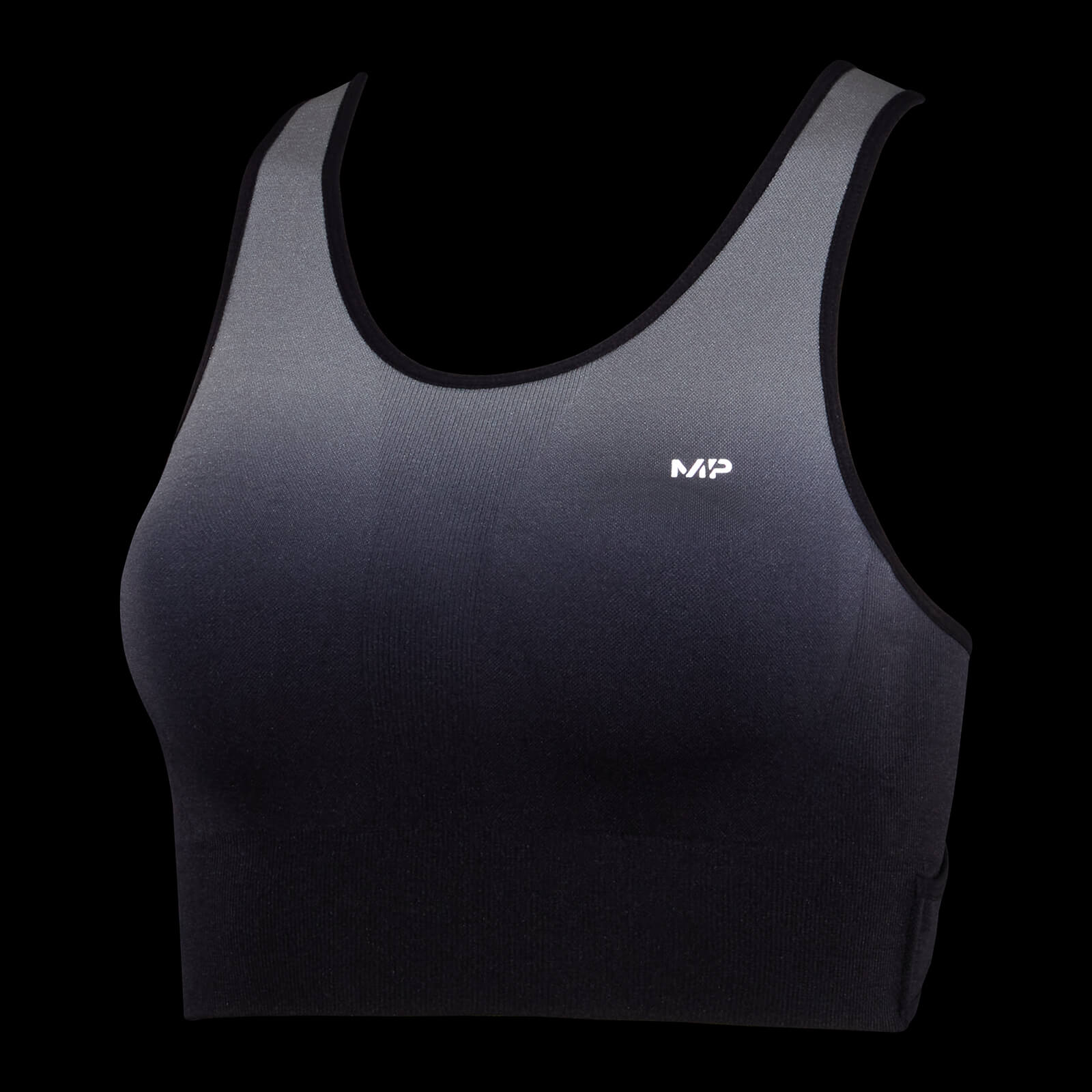 Brassière de sport sans coutures MP Velocity Ultra pour femmes – Noir