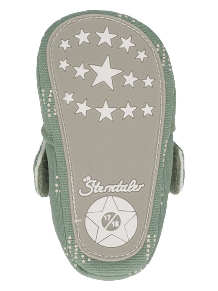 Sterntaler Krabbelschuhe in Grün günstig kaufen