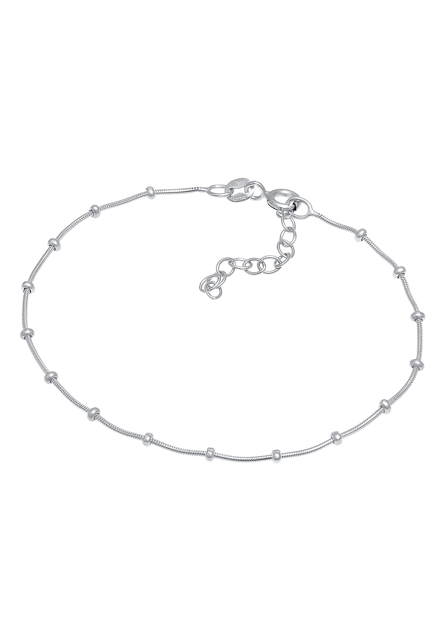 Cadena ajustable Elli de filigrana con diseño de serpiente para mujer en plata de ley 925