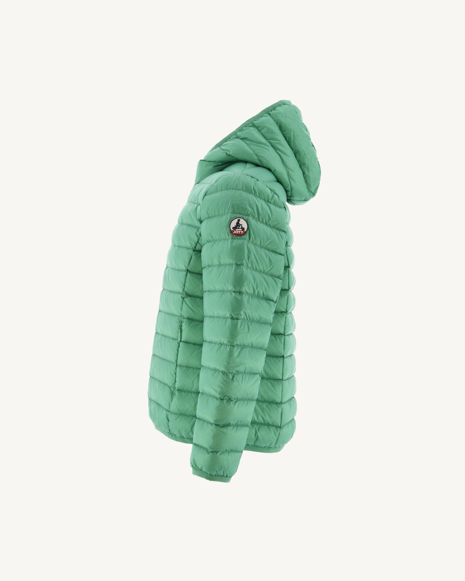 Doudoune légère à capuche enfant Vert Hugo