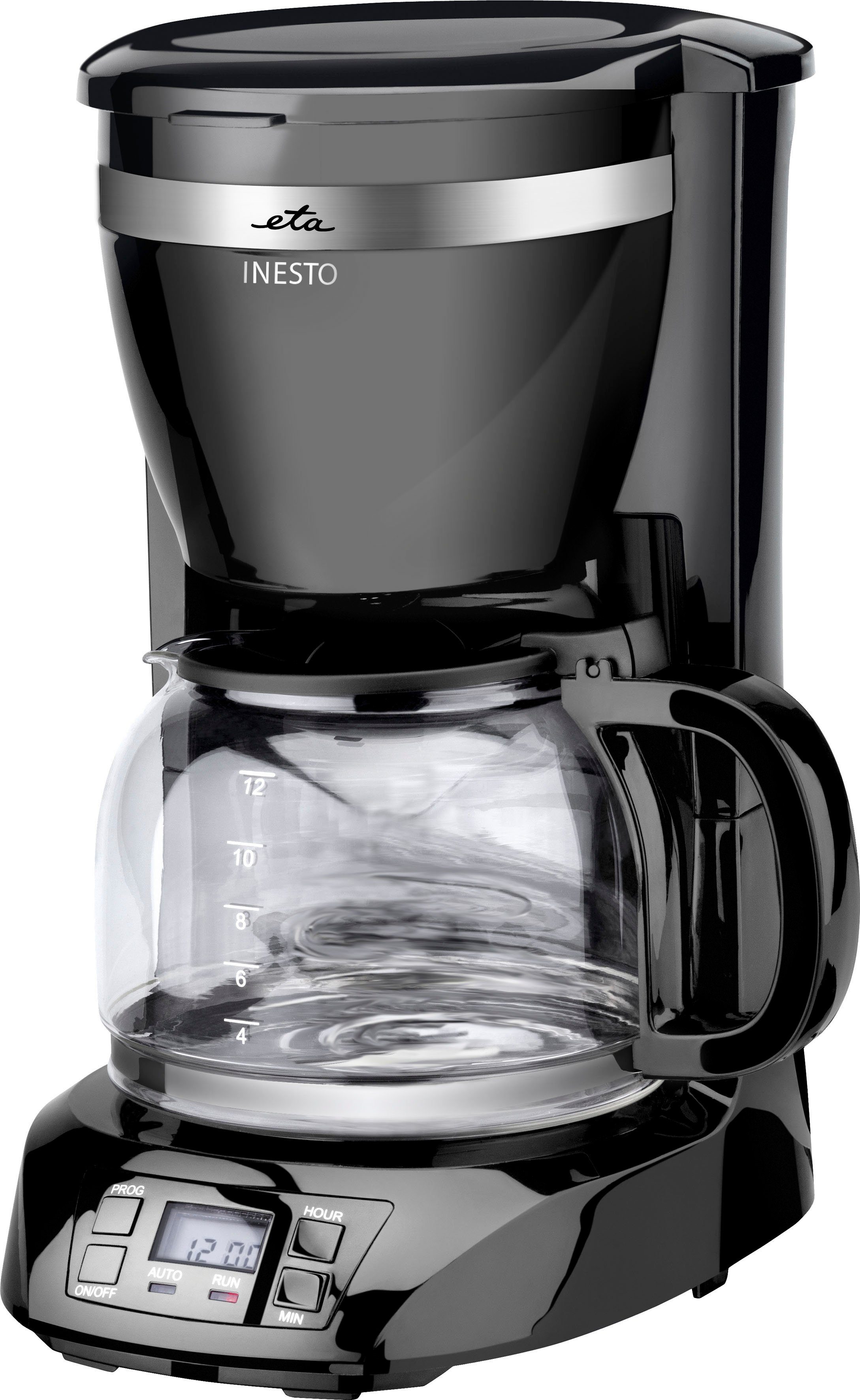 eta Filterkaffeemaschine INESTO ETA317490000, 1,5l Kaffeekanne, Korbfilter, Permanentfilter 1x4