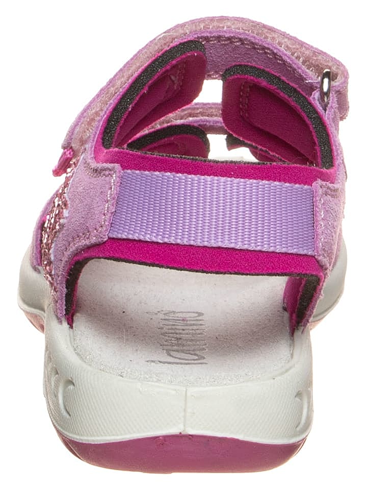 lamino Leder-Sandalen in Pink günstig kaufen 37