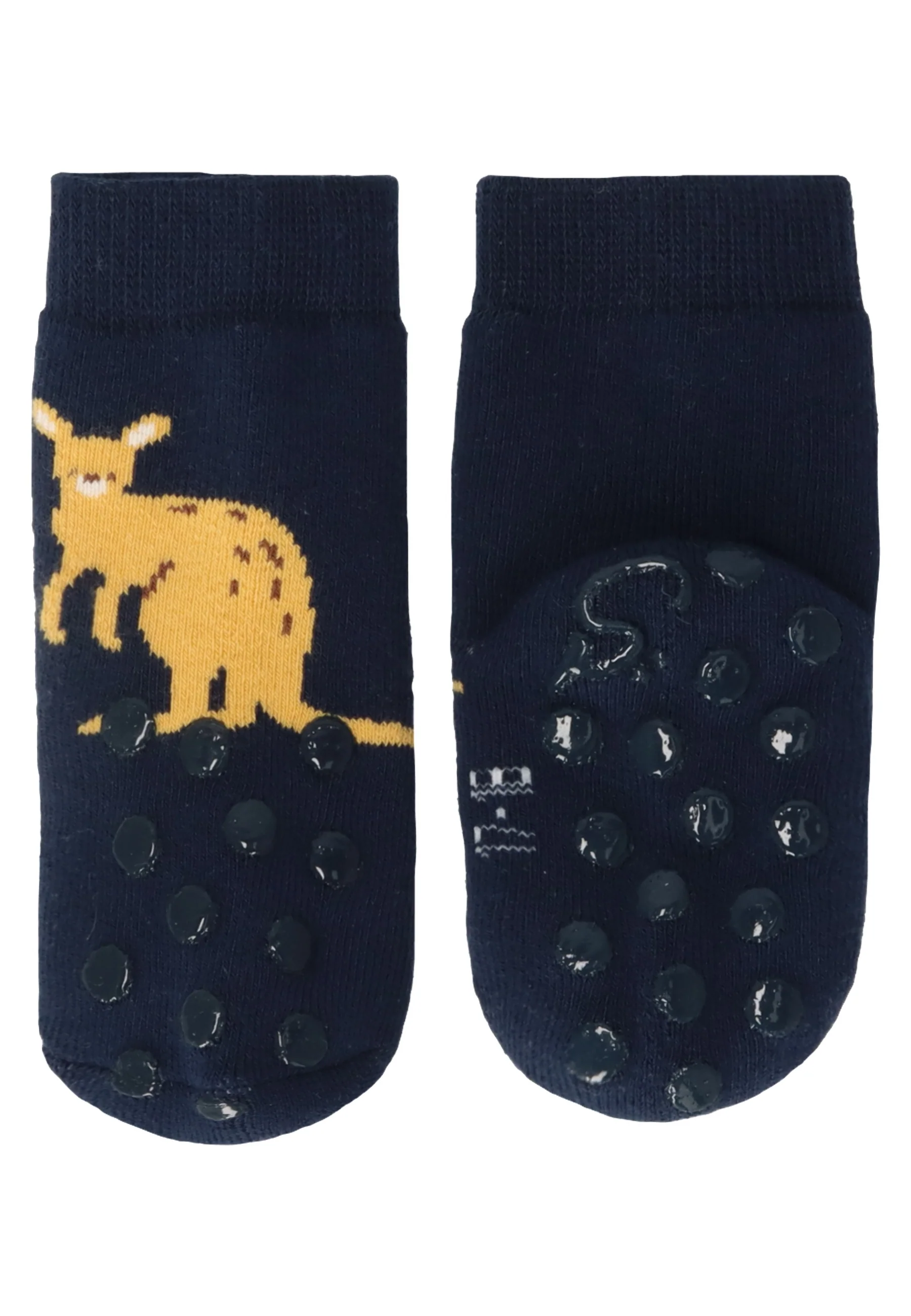 ABS Krabbelsocken im 2er Pack mit Motiv Känguru