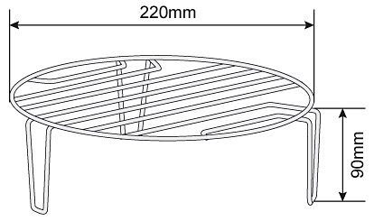 Hanseatic Mikrowelle 697476, Grill, 20 l, weiß