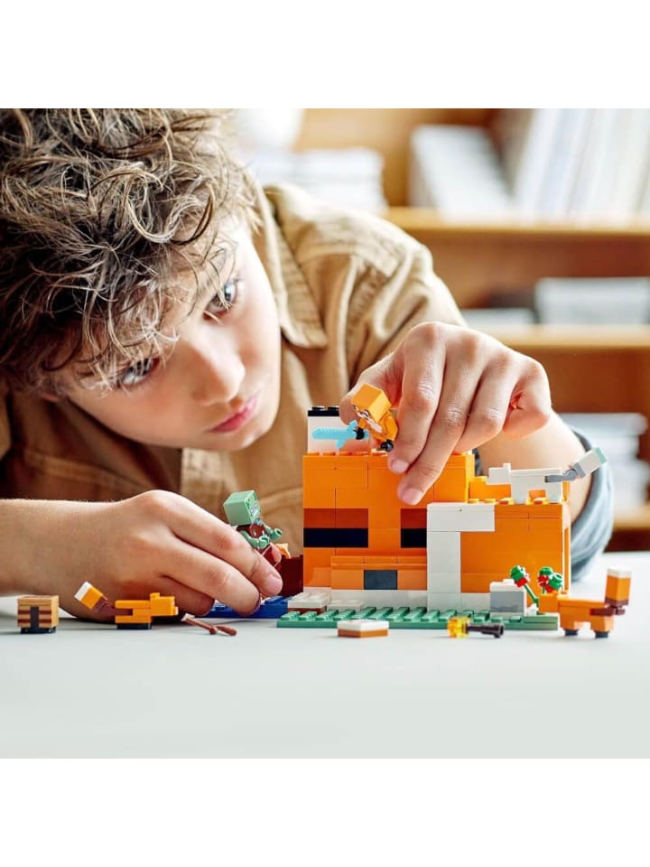 LEGO LEGO® Minecraft 21178 Die Fuchs-Lodge in Mehrfarbig ab 8 Jahre günstig kaufen onesize