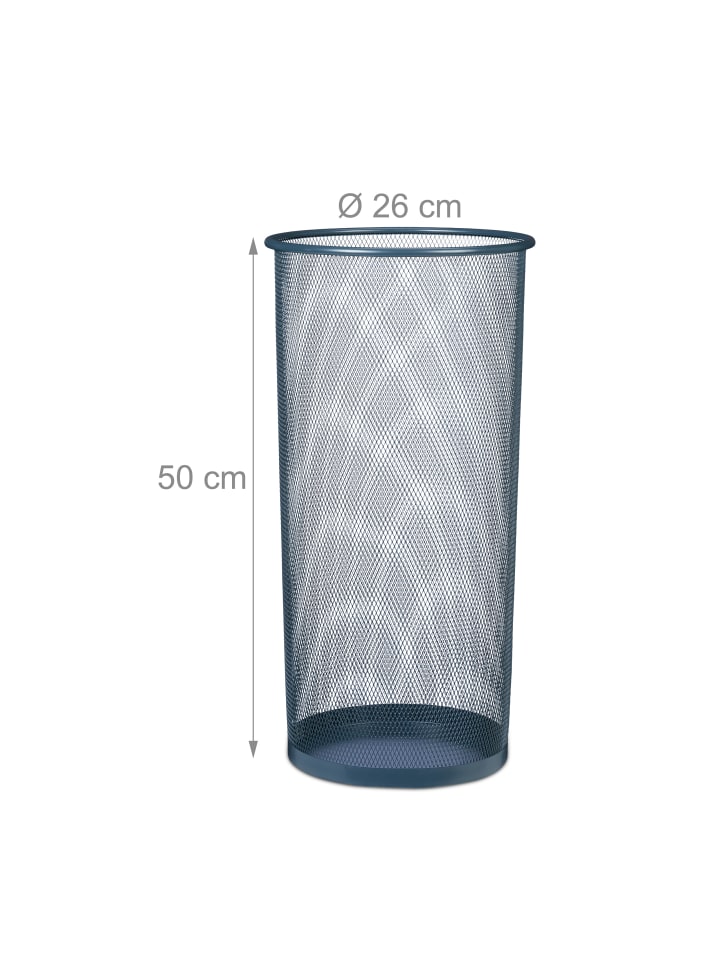 relaxdays Regenschirmständer in Anthrazit - (H)50 x Ø 26 cm günstig kaufen onesize