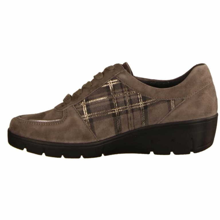 SEMLER Komfort Schnürer braun S-CHEV/KILT/M-N.