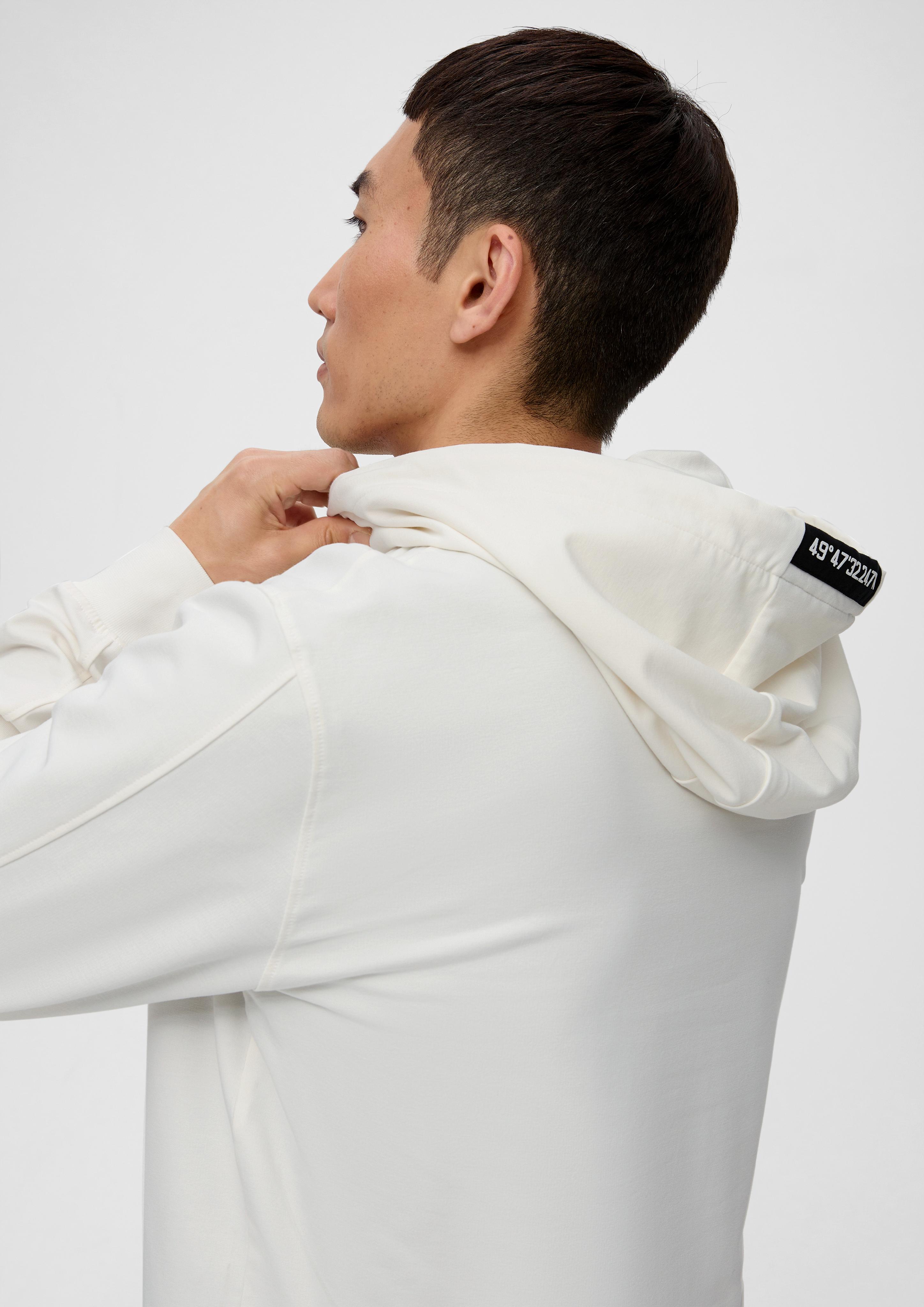 Hoodie aus Baumwollstretch  2135704-0120