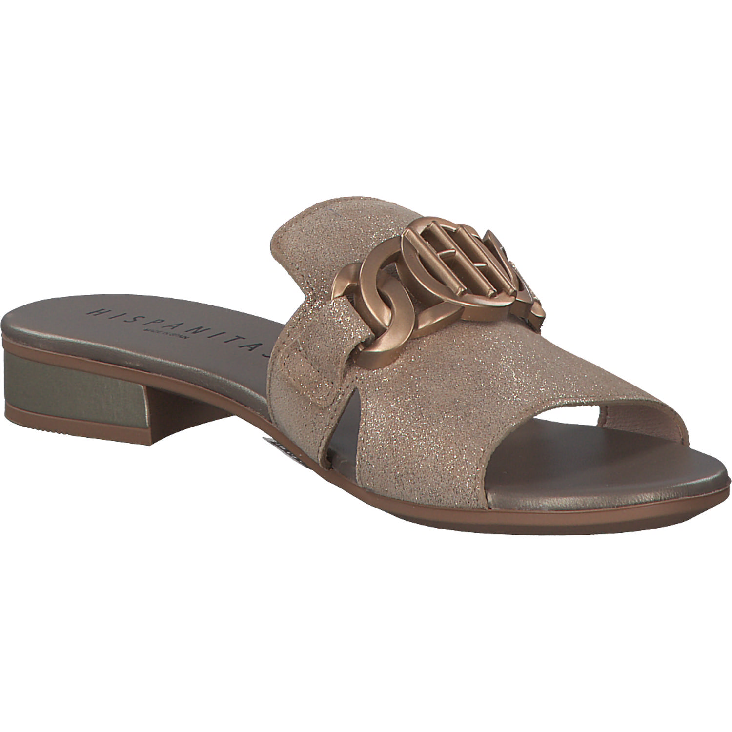 Hispanitas Schuhe Lena HV243268, Plateau-Pantoletten, Damen, Braun
