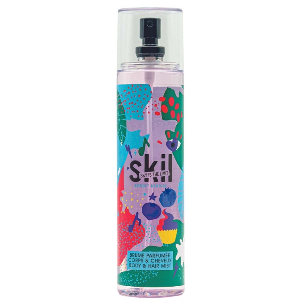 skil Sorbet Berries Brume parfumée pour corps et cheveux