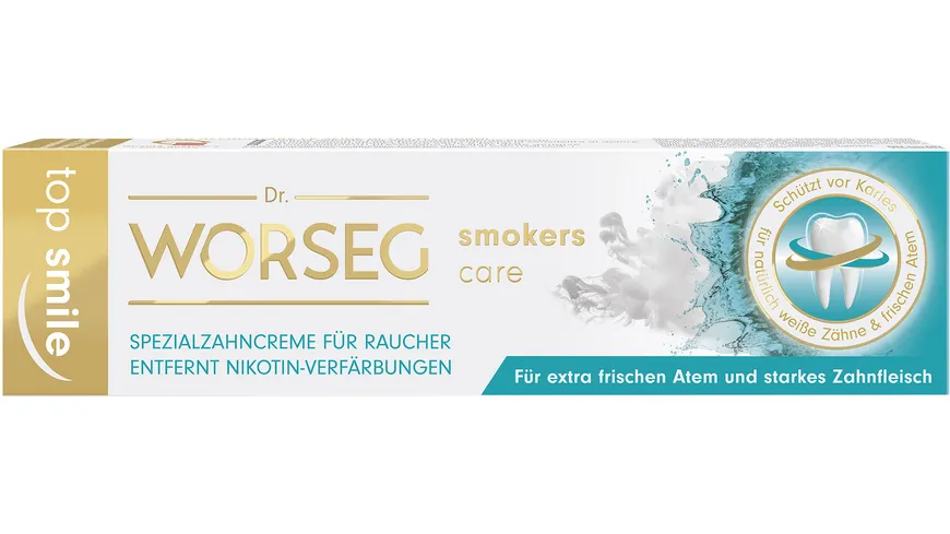 Dr. WORSEG top smile Smokers Care Zahncreme 75 ml