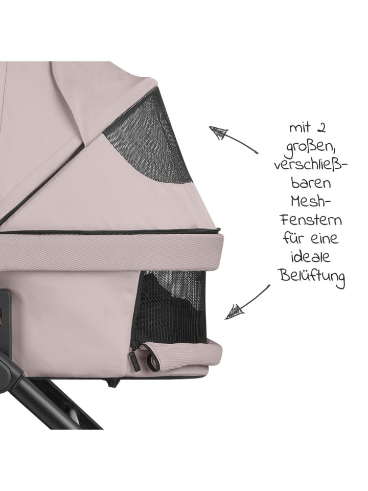 ABC-Design Kombi-Kinderwagen Salsa 4 Air - inkl. Babywanne & in rosa,schwarz günstig kaufen onesize