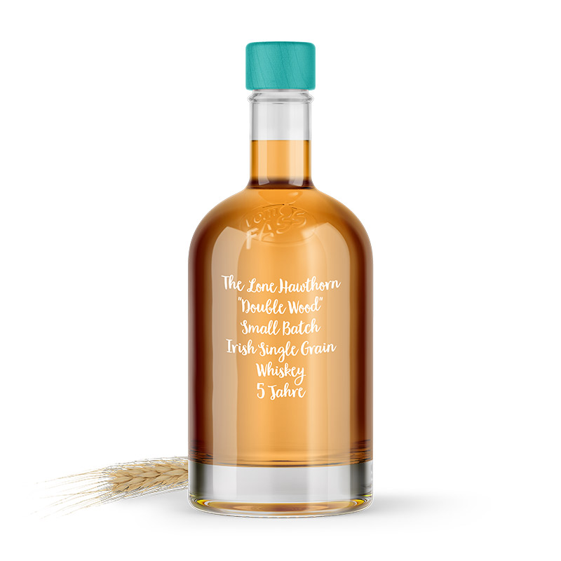 The Lone Hawthorn “Double Wood” Small Batch Irish Single Grain Whiskey 5 Jahre