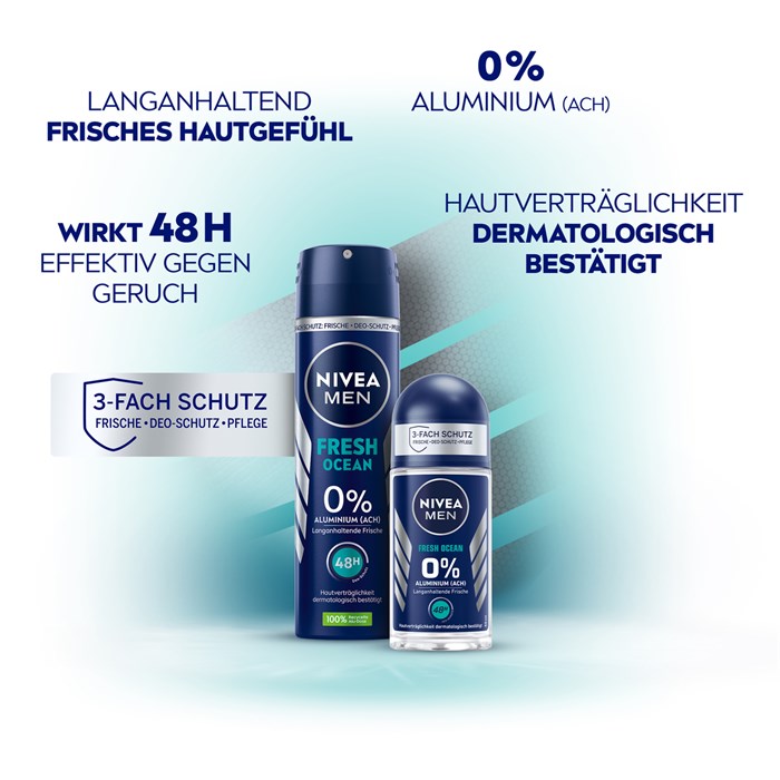 Fresh Ocean Deodorant Roll-On