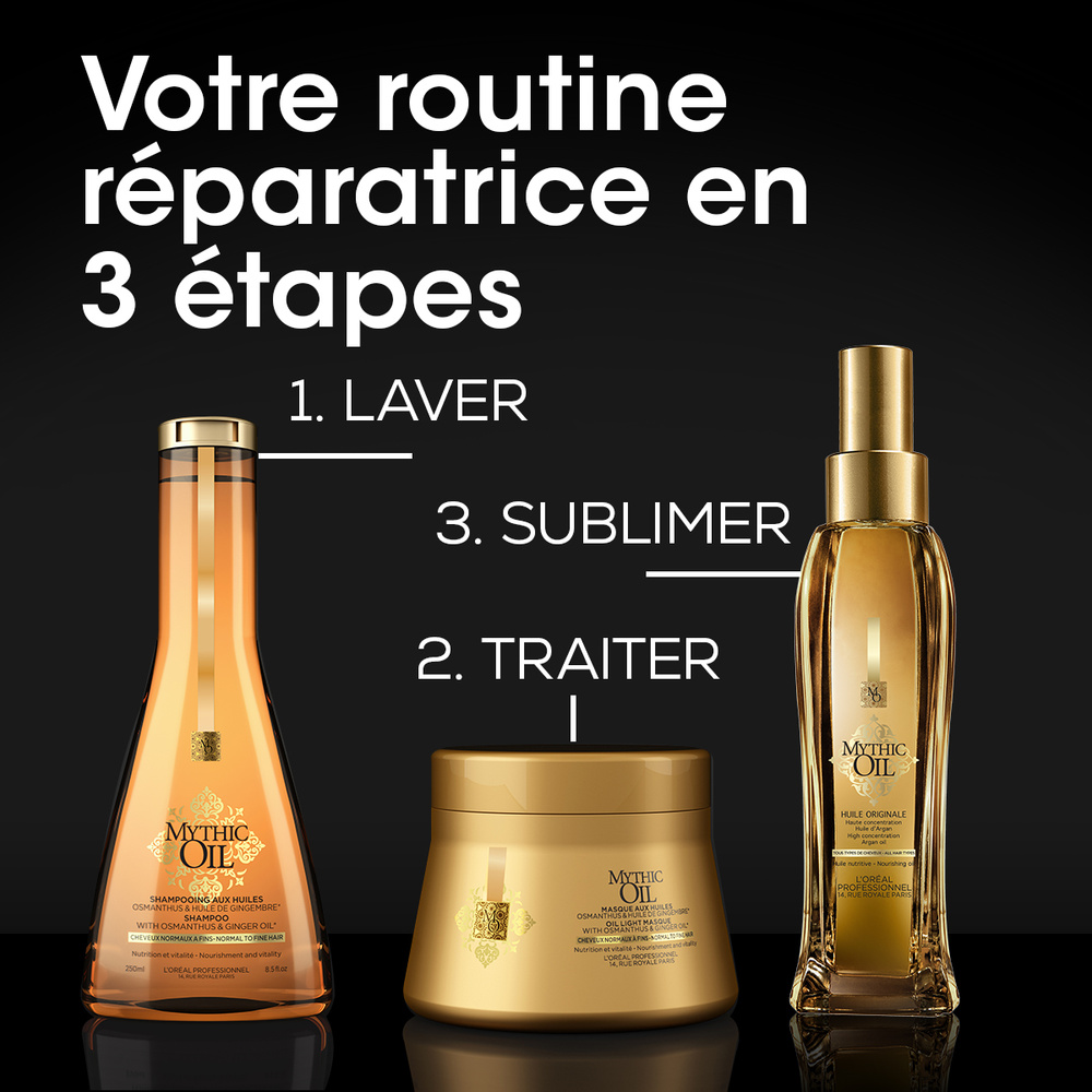 L'Oréal Professionnel Mythic Oil Masque aux huiles - cheveux fins