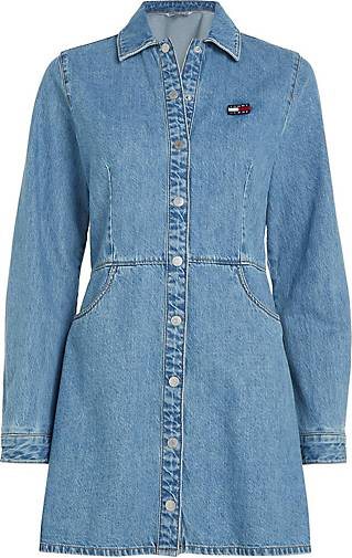 TOMMY-JEANS Damen Jeanskleid