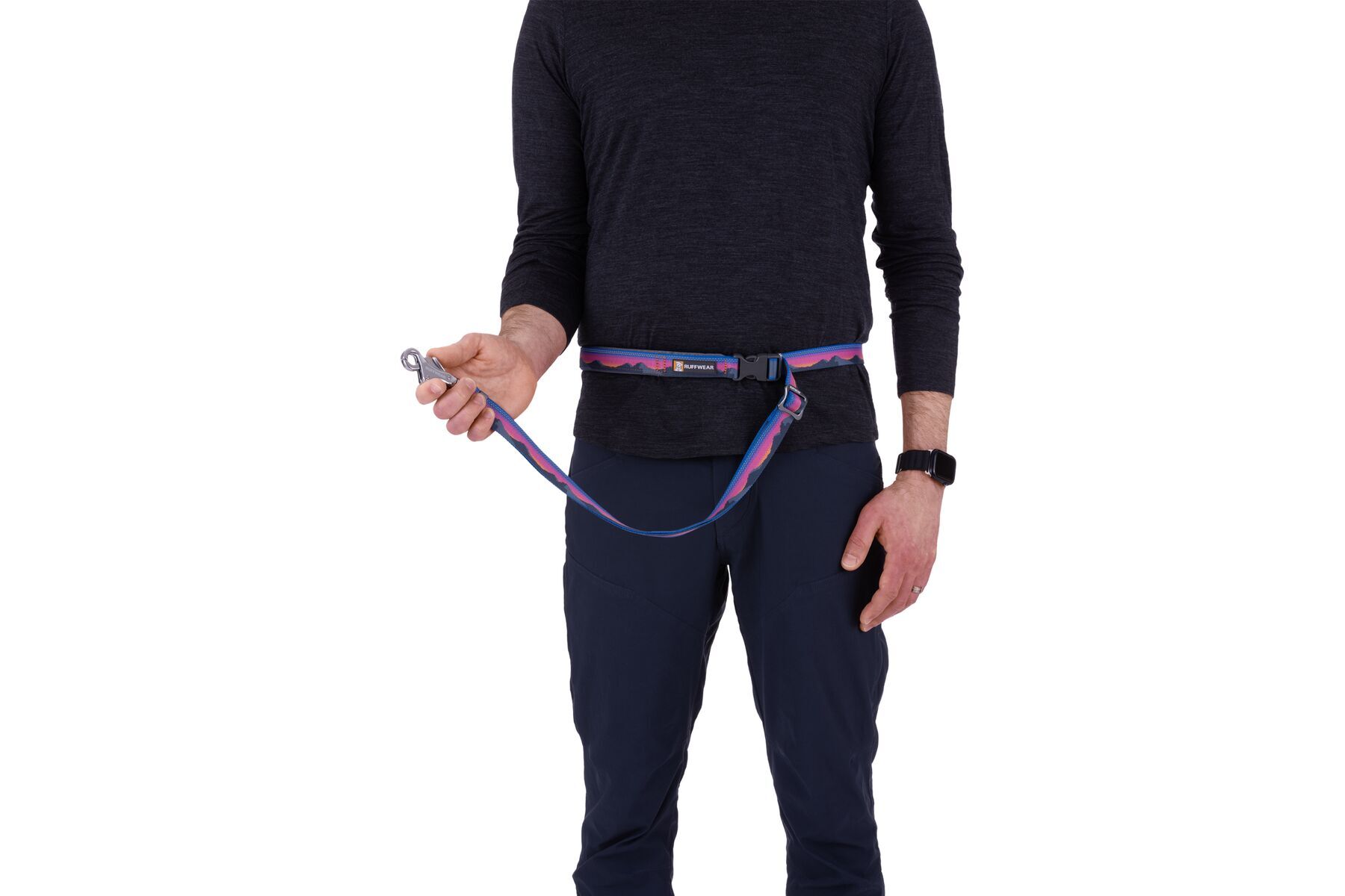 Ruffwear Hundeleinen Ruffwear Verstellbare Hundeleine Crag EX™ blau/ türkis/ rosa