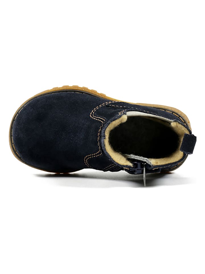 Richter Shoes Leder-Chelsea-Boots in Dunkelblau günstig kaufen