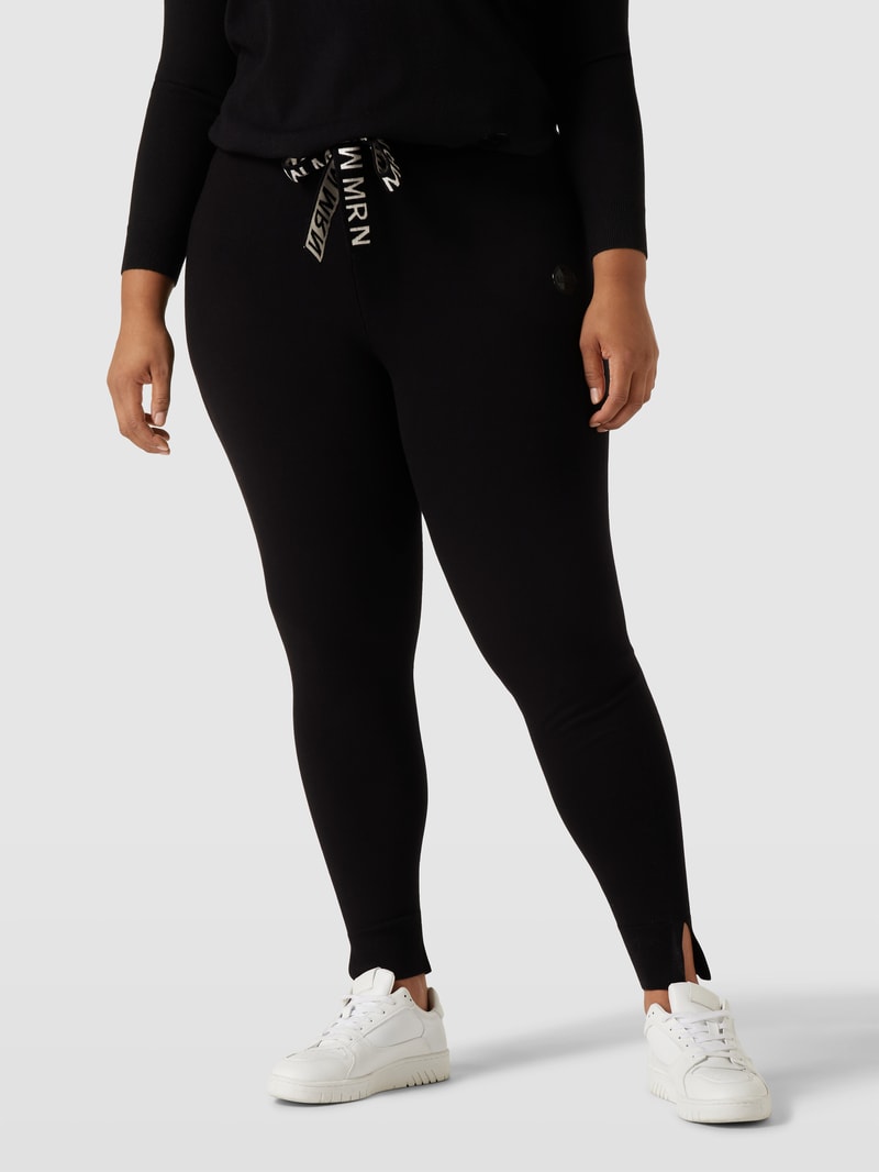 Sweatpants mit elastischem Bund Modell 'UBICARE' in schwarz