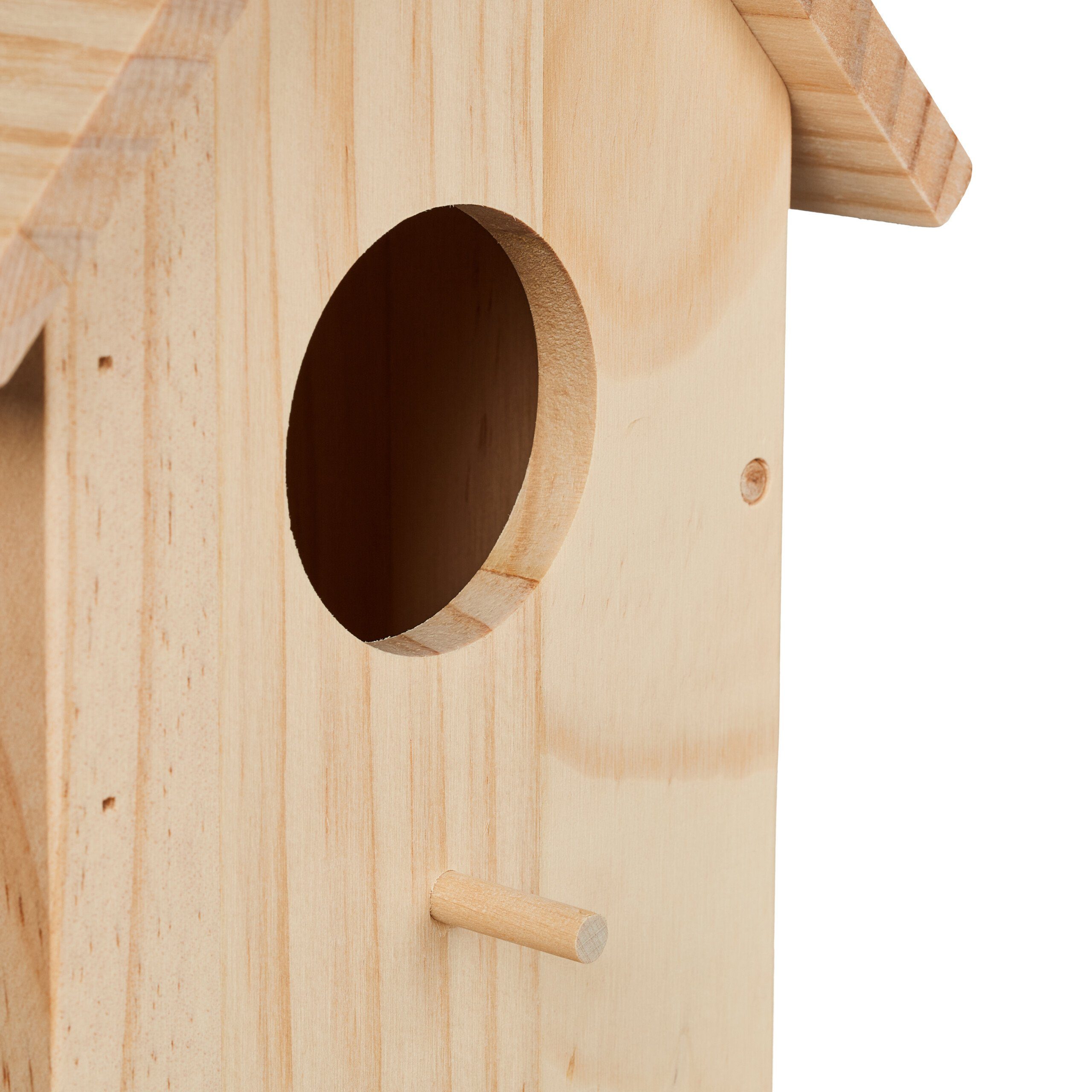 relaxdays Vogelhaus Aufklappbarer Nistkasten