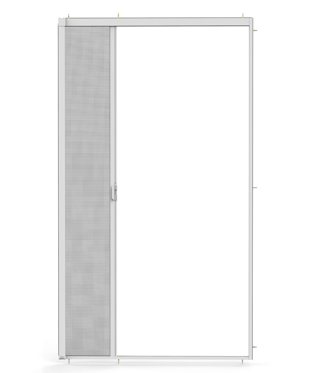 Hecht Alu-Türrollo Bausatz 160x220 cm in Anthrazit