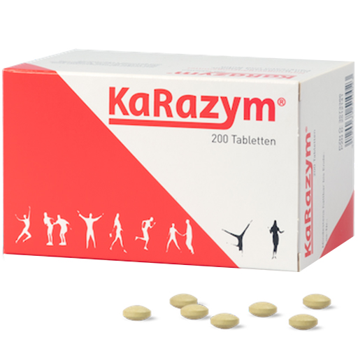 KARAZYM magensaftresistente Tabletten  200 St  Tabletten, magensaftresistent