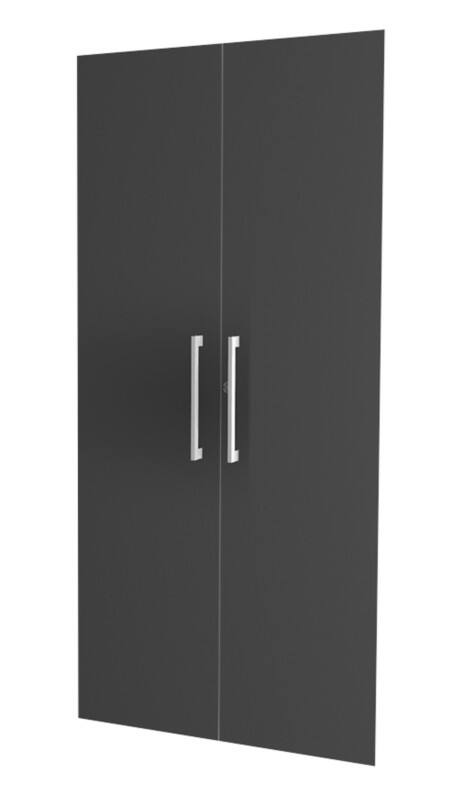 Kerkmann Vorbautüren Regalsystem Dante Anthrazit 800 x 1.840 mm 2 Stück