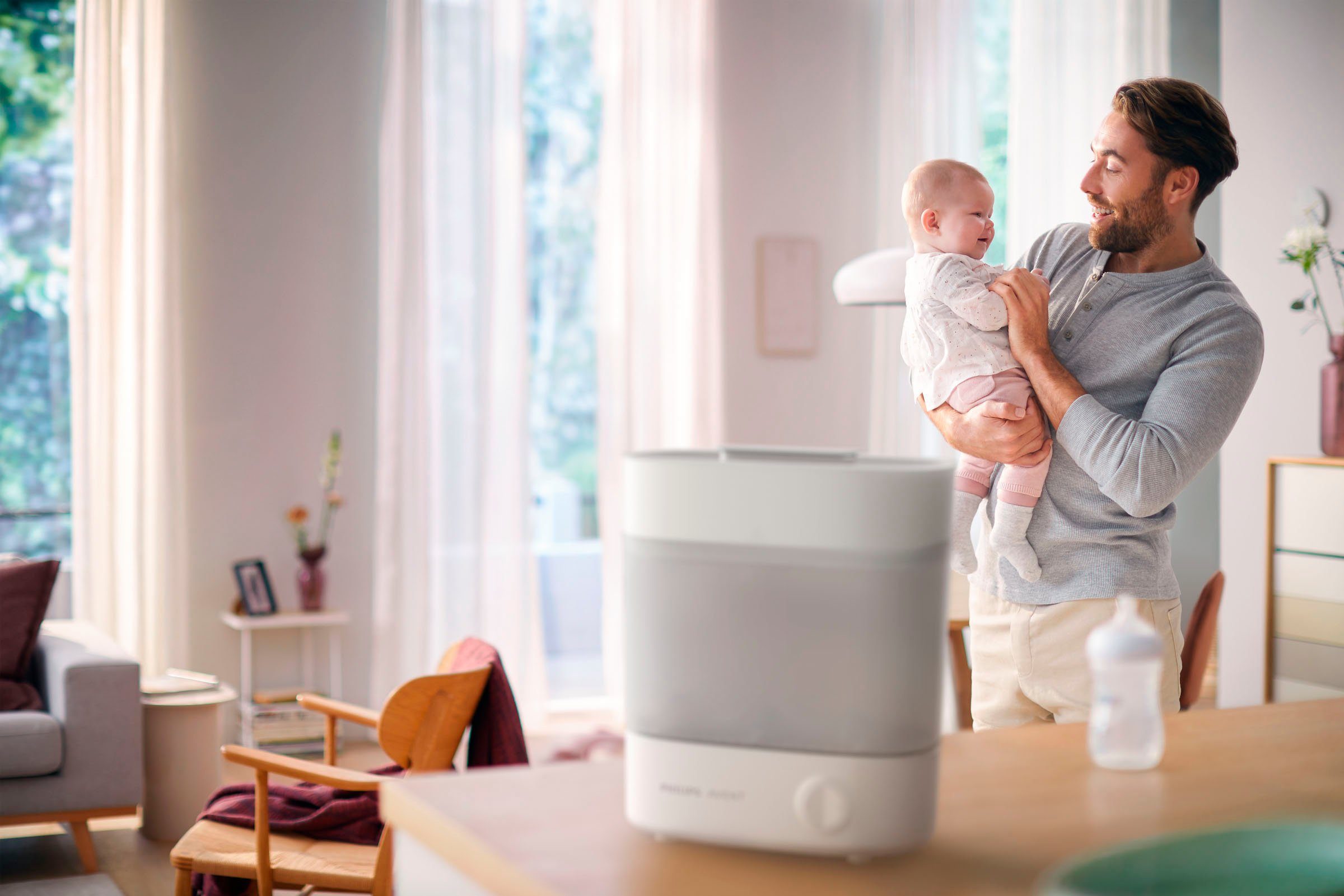 Philips AVENT Dampfsterilisator SCF291/00, Advanced Flaschensterilisator