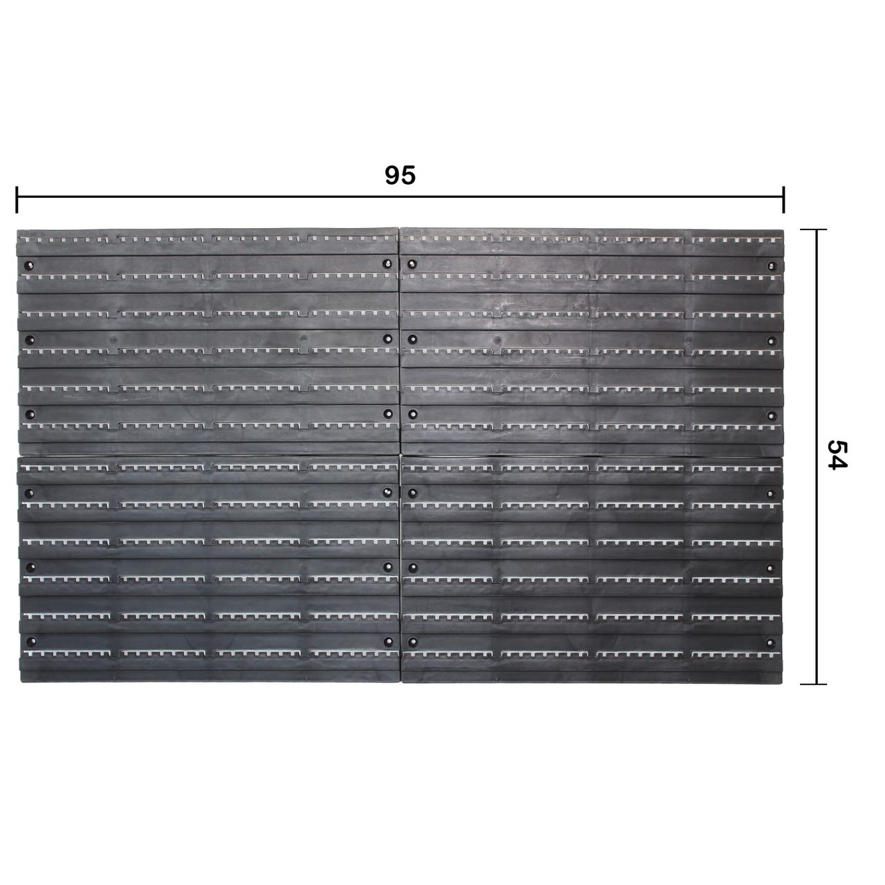 TOP MULTI Werkstattregal Sortierkasten Kleinteileregal Stapelboxen 45tlg.