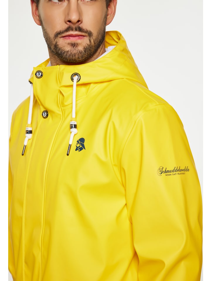 Schmuddelwedda Regenmantel in Gelb günstig kaufen