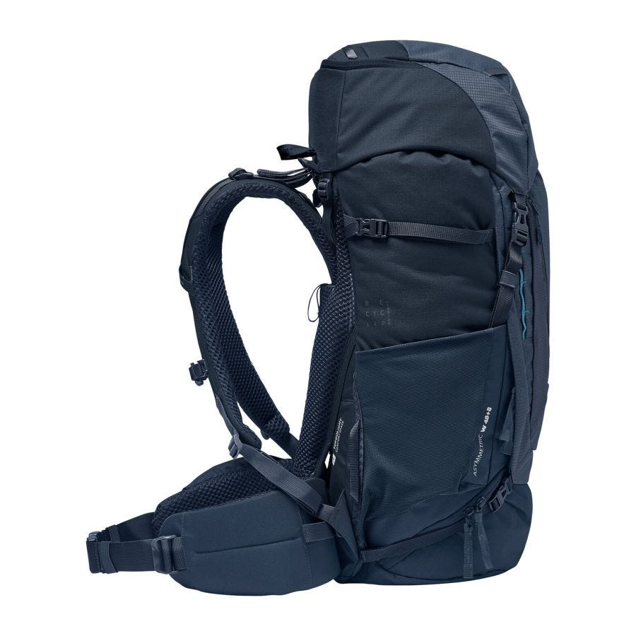 Asymmetric 48+8 Trekkingrucksack Damen