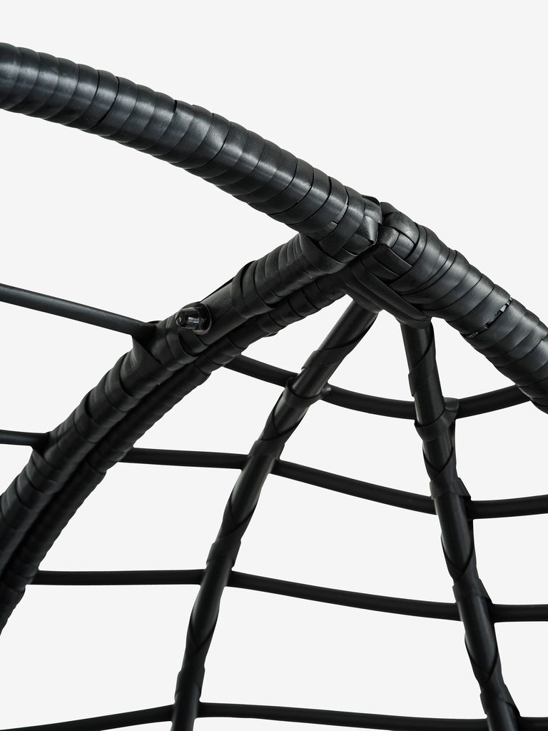 BORK BORK Hängesessel B96xH192xT124 schwarz