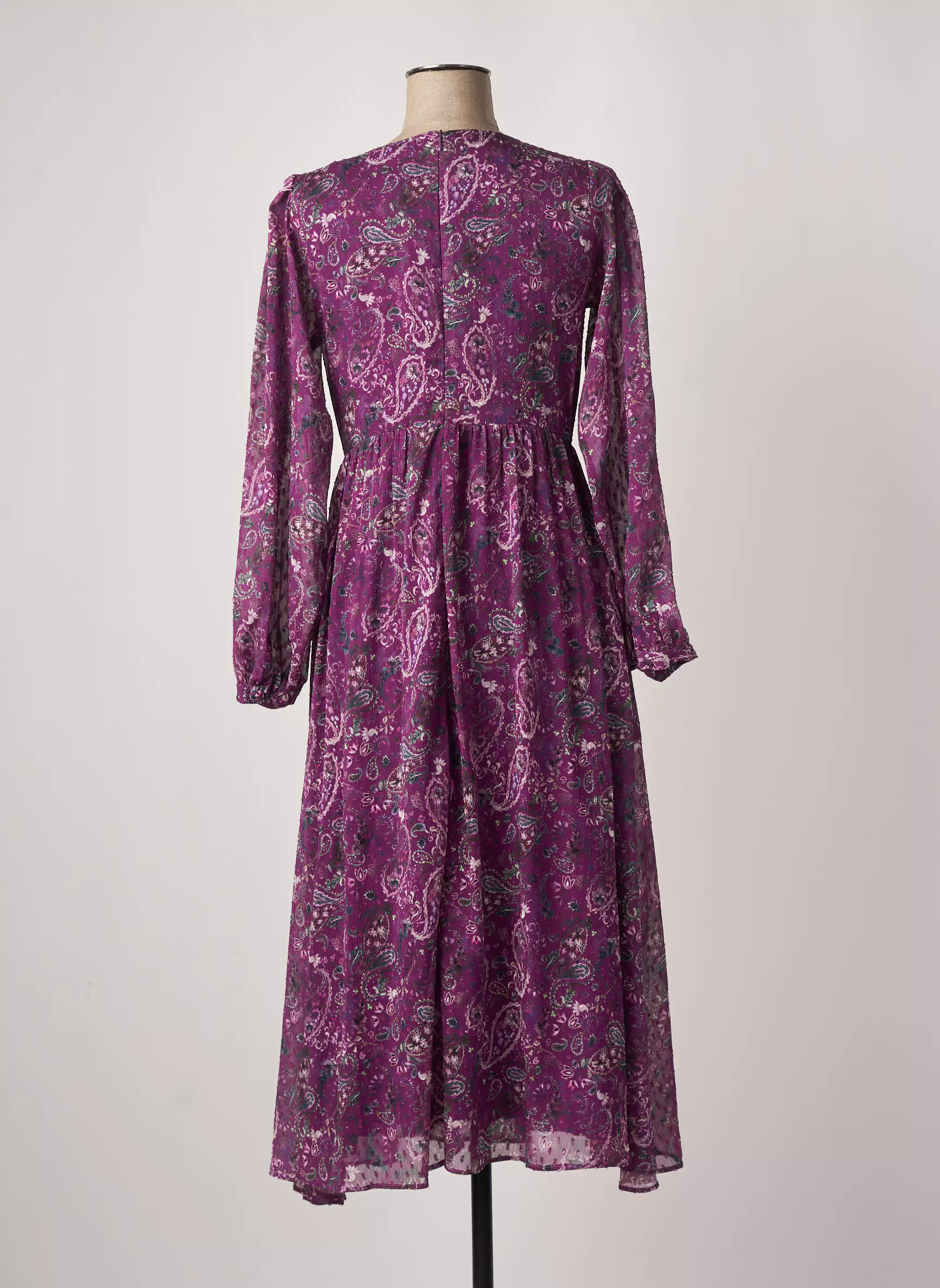 Salsa Robes Longues Femme couleur violet