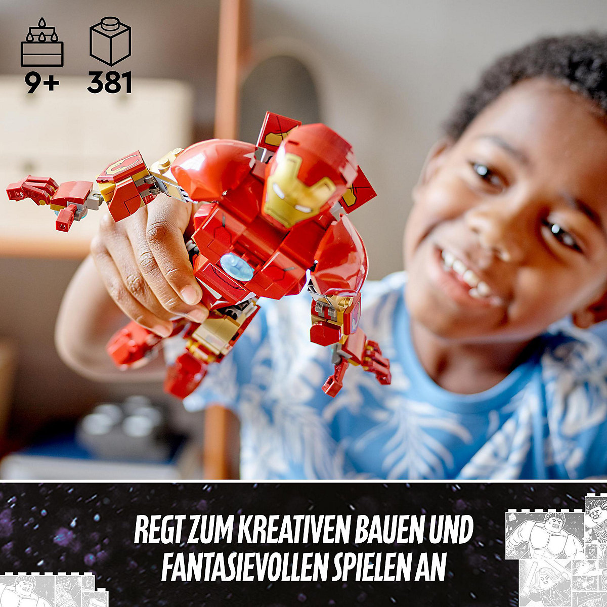 LEGO® Marvel Super Heroes™ 76206 Iron Man Figur