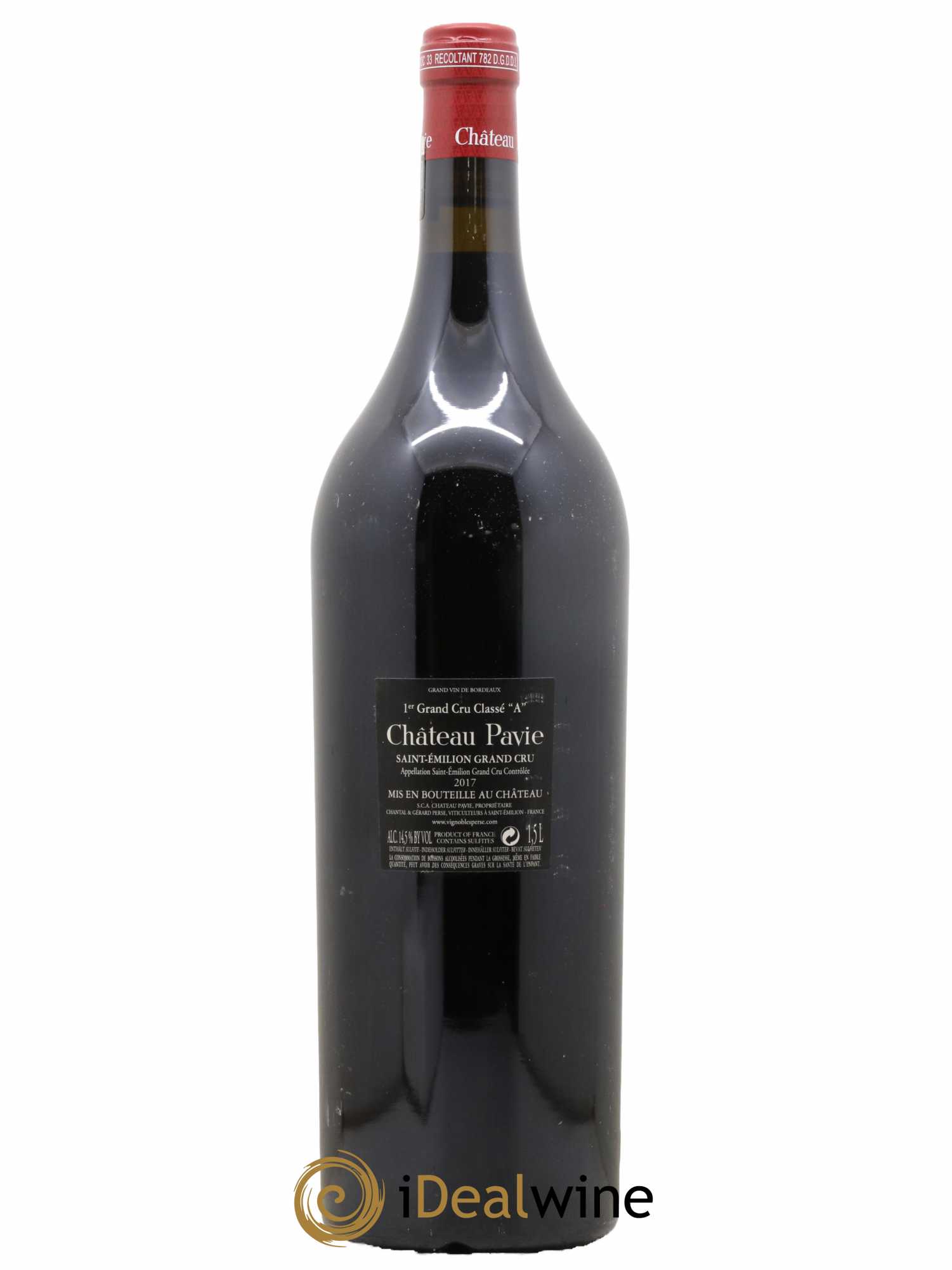 Château Pavie 1er Grand Cru Classé A  2017 - Lot de 1 Magnum