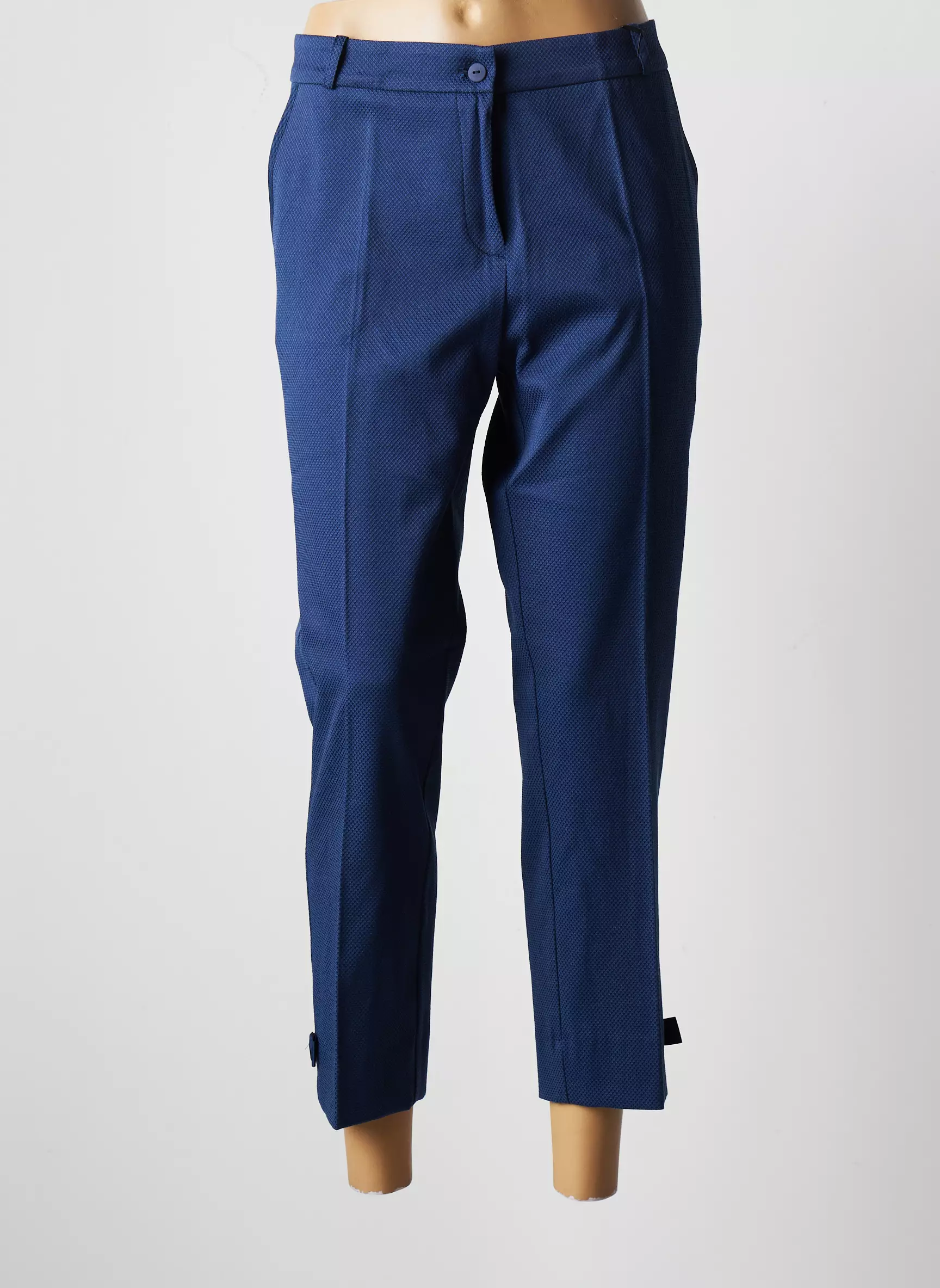 Estel Collection Pantalon7 8 Femme couleur bleu