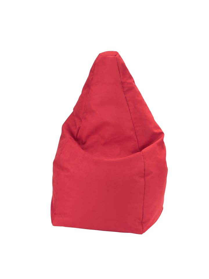 Linke Licardo Großer Sitzsack 110 cm hoch in rot günstig kaufen onesize