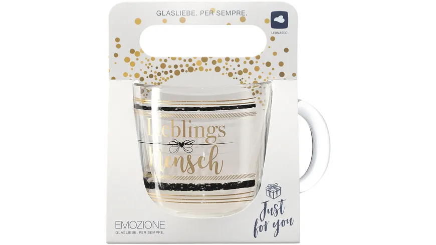 LEONARDO Tasse Emozione Lieblingsmensch 400ml