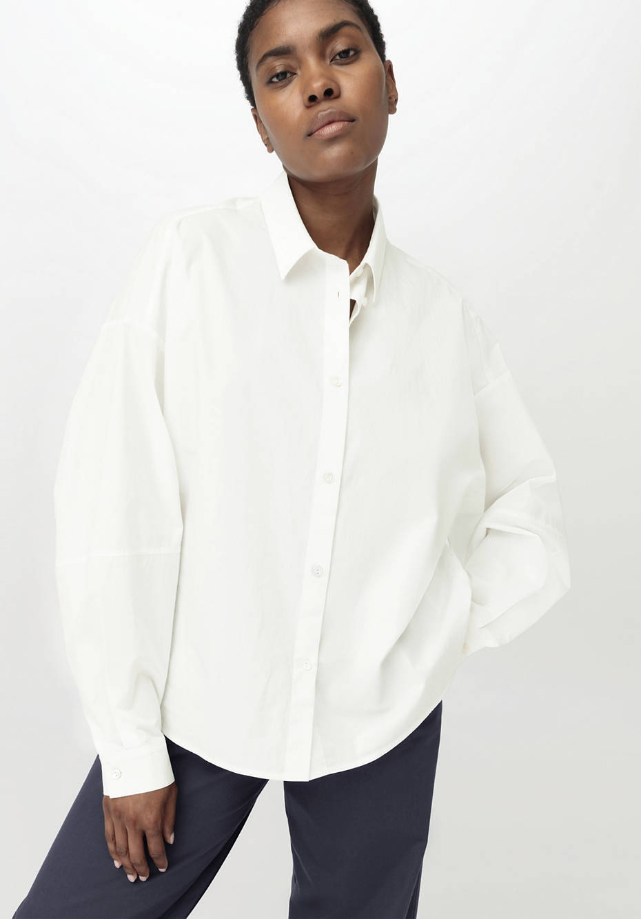Bluse aus reiner Bio-Baumwolle