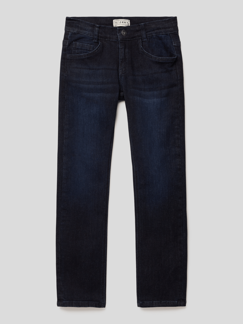 Jeans im 5-Pocket-Design Modell 'NORMAL NOS' in dunkelblau