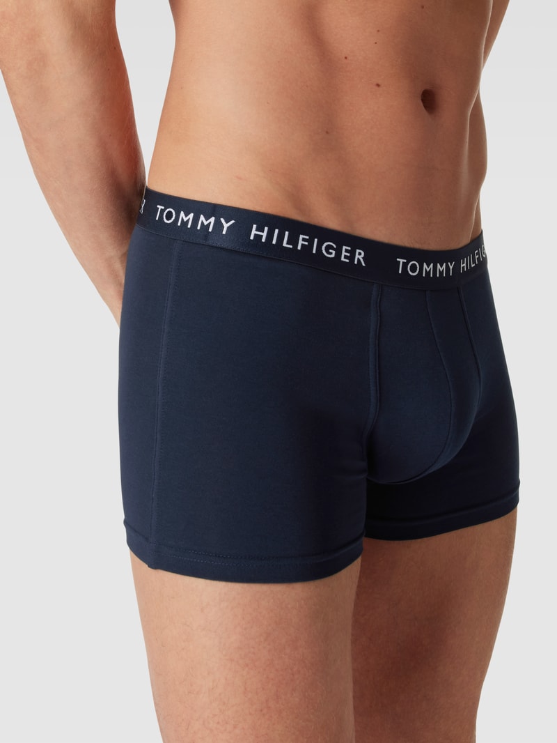 Trunks im 3er-Pack in marineblau